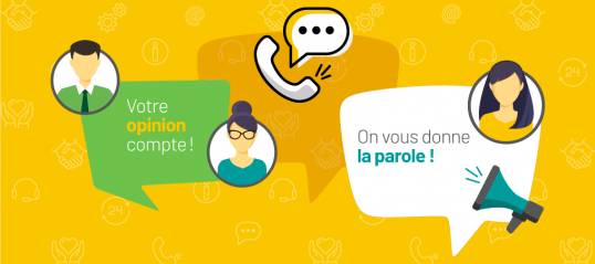 Appréciation du service à la clientèle