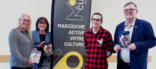 Lancement d’un livre à la bibliothèque